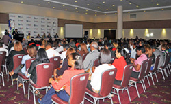 Audience at Dominican Republic launch event