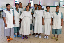 Health workers in Ethiopia