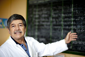 Health worker in Guatemala