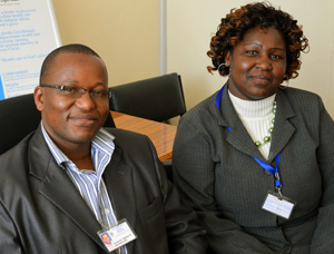 Charles Thiong’o and Mary Njuguna