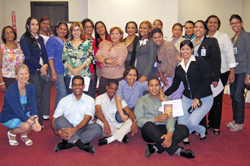 Participants in March 2013 course