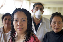 Health workers in Guatemala