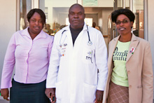 Staff in Namibia
