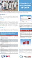 Health workforce retention poster
