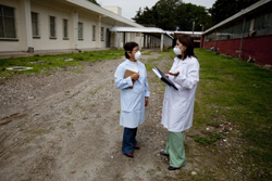 Health workers in Guatemala