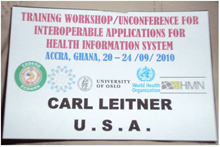 Carl Leitner's badge