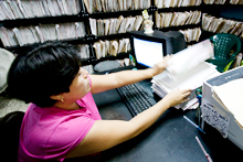 Health worker in Guatemala