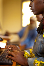 Nursing student in Mali