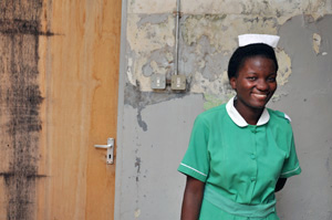 Health student in Uganda