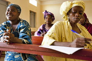 Health professional students in Mali