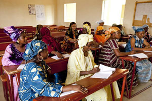 Health professional students in Mali